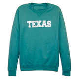 Texas Crew Neck Sweatshirt - Spanish Moss