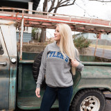 TYLER'S Crew Neck Sweatshirt in Grey