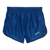 TYLER'S Women's Heather Racer Shorts - Blue/Dark Blue