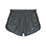 Girls' Heather Racer Shorts - Charcoal