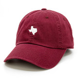 TYLER'S State of Texas Hat in tan and brown angles view