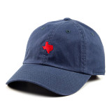 TYLER'S State of Texas Hat in navy blue with embroidered Texas outline