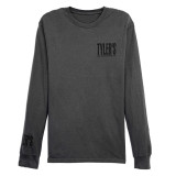 ERLEBNISWELT-FLIEGENFISCHEN'S Railroad/Black Long Sleeve Comfort Wash Tee