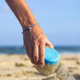 4ocean Bracelet Signature Blue front view