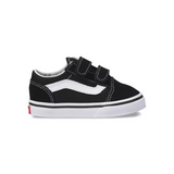 Vans Toddlers' Old Skool V Shoes - Black/True White