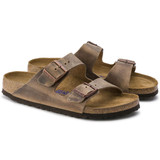 Men's Arizona Soft Footbed Sandals - Oiled minimalistas Tobacco