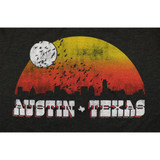 Austin Blanks Austin Bats Skyline Tee graphic detail