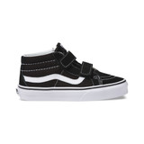Vans Kids' Sk8-Mid V Shoes - Black/True White