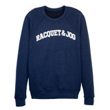 Racquet & Jog Crew Neck Sweatshirt - Navy