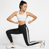 Nike Swoosh Women's Medium-Support Pro Sports Bra - White