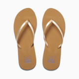 Reef Women's Bliss Nights Sandals Tan/Champagne top view