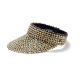 The Hemlock Women's Capri Visor in Pepper