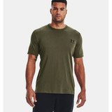 Under Armour Men's UA Sportstyle Tee - Charcoal Medium Heather