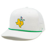 TYLER'S Austin Golf Trucker Hat White side view