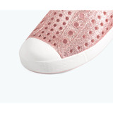 native Big Kids' Jefferson Bling Shoes - Milk Pink Bling/ Shell White
