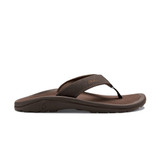 Olukai Men's Ohana Sandals Dark Java/Ray top view