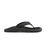 Olukai Men's Ohana Sandals Black top view