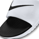 Nike Kids' Kawa Slides in White/Black