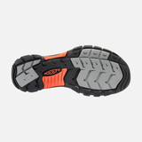 Keen Men's Newport H2 Sandals Magnet Nasturtium overhead view