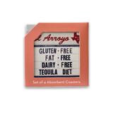 El Arroyo Tequila Diet 4 Coaster Set