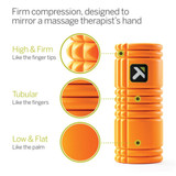 The Trigger Point GRID Foam Roller in Orange