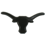 Texas Longhorns Metal Car Emblem - Black