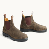 Blundstone Men's Original 550 Chelsea Boots in Rustic Brown