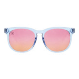Blenders Pacific Grace Sunglasses in Crystal Blue Grey/ Rose Gold colorway