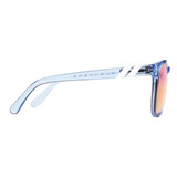 Blenders Pacific Grace Sunglasses in Crystal Blue Grey/ Rose Gold colorway