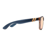 Blenders Crystal Wave Sunglasses in Matte  Navy/ Champagne mirror colorway