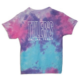 TYLER'S Kids' Cotton Candy Tie Dye Outline Tee