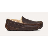 Ugg Men's Ascot Slippers Tan Leather side view