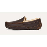 Ugg Men's Ascot Slippers Tan Leather front view