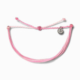 Pura Vida Boarding For Breast Cancer bracelet colorway 132693 side view