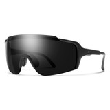 The Smith Men's Flywheel Sunglasses in Matte Black/ChromaPop Black
