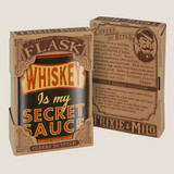 Measurements; 3.75 x 5.75 Secret Sauce Flask