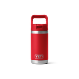 YETI Rambler Jr 12 oz Kids Water Bottle in Rescue Red