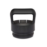 YETI Rambler Bottle with Straw Cap in stainless steel finish
