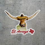 El Arroyo Sticker - Longhorn Sipper