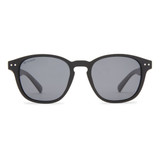 Dot Dash Driver Polarized Sunglasses - Black Satin/Grey