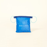 Ballast Beach Pillow Light Blue side view