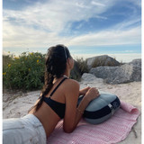 The Ballast Beach Pillow in Moonlight Grey