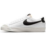 Nike Women's Blazer Low '77 Shoes - White-Black/ Sail