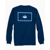 Southern Tide Men's Long Sleeve Original Skipjack T-Shirt - Yacht Blue