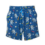 ERLEBNISWELT-FLIEGENFISCHEN'S Boys' Volley Shorts - Space Skater