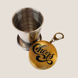 The Trixie & Milo Cheers Portable Shot Glass