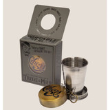 Trixie & Milo Cheers Portable Shot Glass cheers2 front view