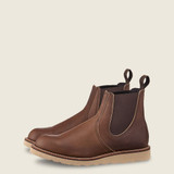 Red Wing Men's Classic Chelsea Boots Amber back three-quarter view