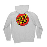 Santa Cruz Men's Classic Dot Pullover Hoodie - Grey Heather