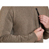 Kuhl Men's Interceptr 1/4 Zip Pullover - Oatmeal